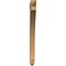 Ekena Millwork Thorton Arts & Crafts Smooth Bracket, Western Red Cedar, 3 1/2"W x 34"D x 46"H BKT04X34X46THR03SWR - alternate 3